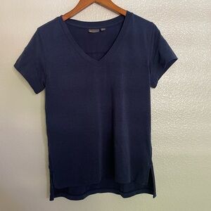 Zella Navy Blue Vneck